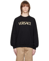 Felpa nera di Versace