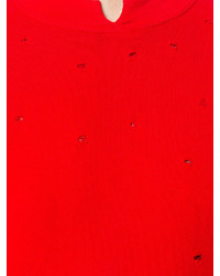 Felpa rossa di Helmut Lang