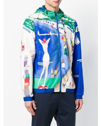 Giacca a vento stampata multicolore di Polo Ralph Lauren