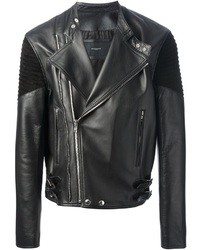 Giacca da moto in pelle nera di Givenchy