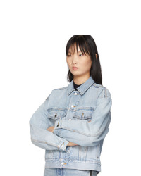 Giacca di jeans azzurra di Alexander Wang