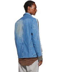 Giacca di jeans azzurra di Greg Lauren