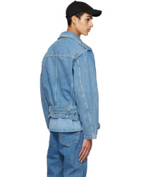 Giacca di jeans azzurra di Kenzo