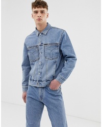 Giacca di jeans azzurra di Calvin Klein Jeans