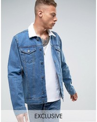 Giacca di jeans azzurra di Reclaimed Vintage
