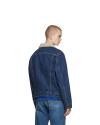 Giacca di jeans blu scuro di Levis Vintage Clothing