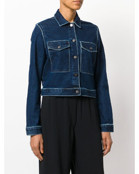 Giacca di jeans blu scuro di CK Calvin Klein