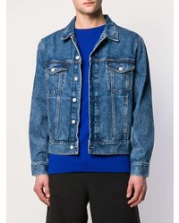 Giacca di jeans blu scuro di Calvin Klein Jeans