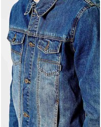 Giacca di jeans blu di Asos