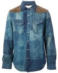 Giacca di jeans blu di Denim & Supply Ralph Lauren