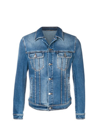 Giacca di jeans blu di Dolce & Gabbana