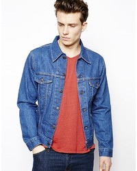 Giacca di jeans blu di Levis Vintage