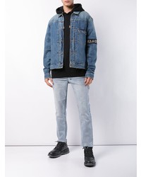 Giacca di jeans blu di Mastermind Japan