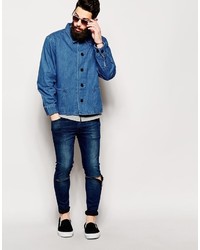 Giacca di jeans blu di WÅVEN