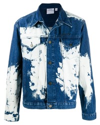 Giacca di jeans lavaggio acido blu scuro di Calvin Klein Jeans Est. 1978