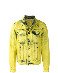 Giacca di jeans lime
