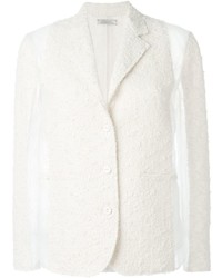 Giacca di tweed bianca di Nina Ricci
