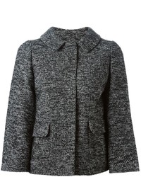 Giacca di tweed grigio scuro di Dolce & Gabbana