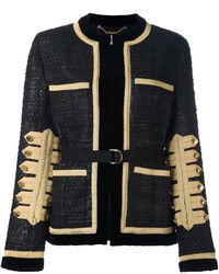 Giacca di tweed nera di Givenchy