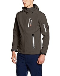 Giacca stampata grigio scuro di Geographical Norway