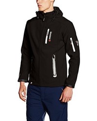 Giacca stampata nera di Geographical Norway