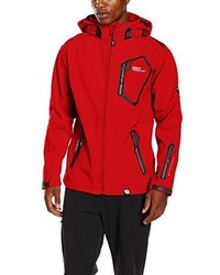 Giacca stampata rossa di Geographical Norway