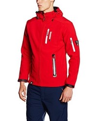Giacca stampata rossa di Geographical Norway