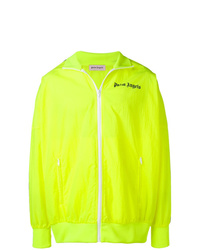 Giubbotto bomber lime di Palm Angels
