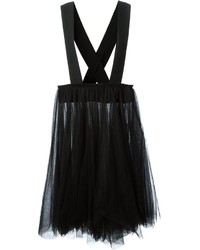 Gonna a ruota in tulle nera di Comme des Garcons
