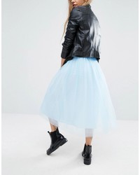 Gonna in tulle blu di Reclaimed Vintage