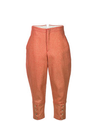 Gonna pantalone arancione di Comme Des Garçons Vintage