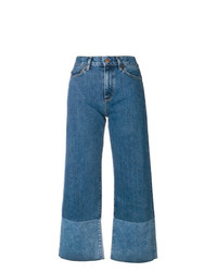 Gonna pantalone di jeans blu di Simon Miller