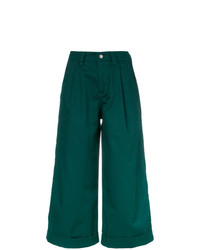 Gonna pantalone verde scuro di Societe Anonyme