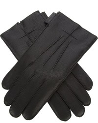 Guanti in pelle neri di Givenchy
