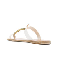 Infradito in pelle bianchi di Ancient Greek Sandals