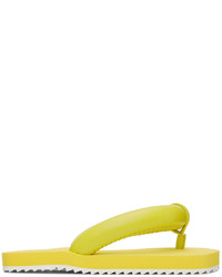 Infradito in pelle lime di Marshall Columbia