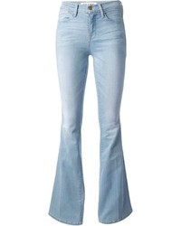 Jeans a campana azzurri di Frame Denim