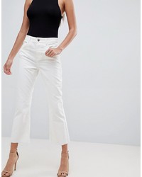 Jeans a campana bianchi di ASOS DESIGN