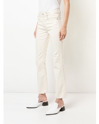 Jeans a campana bianchi di R13