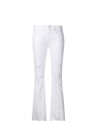 Jeans a campana bianchi di Dondup