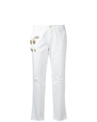 Jeans a campana bianchi di Ermanno Scervino