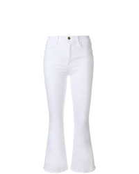 Jeans a campana bianchi di Frame Denim