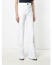 Jeans a campana bianchi di Victoria Victoria Beckham