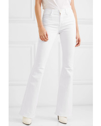 Jeans a campana bianchi di Frame