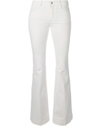Jeans a campana bianchi di Stella McCartney