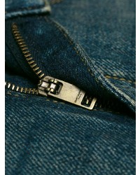 Jeans a campana blu scuro di Saint Laurent