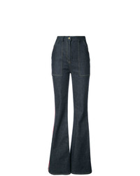 Jeans a campana blu scuro di Dvf Diane Von Furstenberg