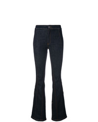 Jeans a campana blu scuro di Givenchy