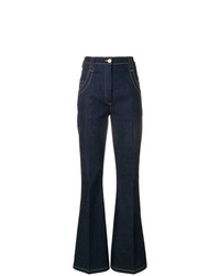 Jeans a campana blu scuro di Nina Ricci
