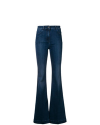 Jeans a campana blu scuro di Pt05